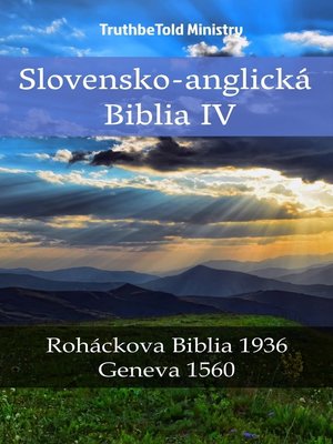 cover image of Slovensko-anglická Biblia IV